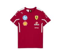 PUMA T-shirt Team Scuderia Ferrari HP 2025 Enfant et Adolescent, Vêtements, Rouge, 9-10Y 9-10Y