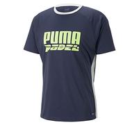 PUMA T-Shirt teamLIGA Padel Logo L Navy Blue