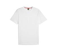 PUMA T-Shirt Ton sur Ton avec Grand écusson Scuderia Ferrari Motorsport M White