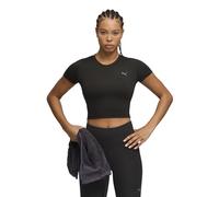 PUMA T-Shirt torsadé à Manches Courtes CLOUDSPUN Femme XS, Black