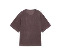 PUMA T-Shirt Unisexe Ess Elevated décontracté en Velours côtelé (Lot de 1)