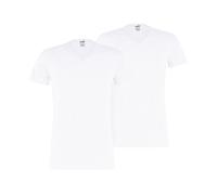 Puma T-Shirts Pour Hommes En Pack - Basic V-Cou, Pack Avantage, V-Cou, Court...