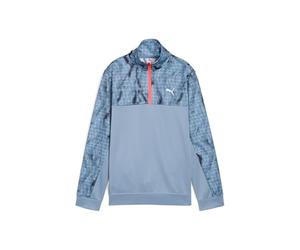 PUMA Tad Ess AOP Poly Half Zip B Crew Sweats pour garçon