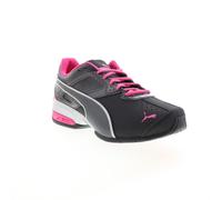 PUMA Femme Tazon 6 Chaussures de Cross-Trainer, Noir Argenté Rouge, 38 EU