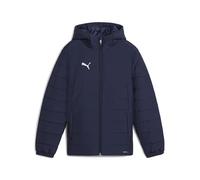 PUMA teamADDITIONS Hooded Padded Jacket Jr, Vestes trans-saisonnières Garçon, PUMA Navy,