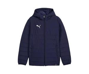 PUMA Teamadditions Hooded Padded Jacket Vestes transsaisonnières, Bleu Marine, XS Mixte