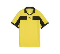 PUMA TeamCLASSIC Match Jersey Jr, 128, Faster Yellow Black Black