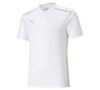 PUMA Teamcup Casuals Polo Shirt Homme, Blanc, S