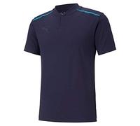 PUMA Teamcup Casuals Polo Shirt Homme, Peacoat-Puma New Navy, M