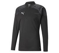 Sweatshirt Demi-Zip PUMA teamCUP noir F03 L