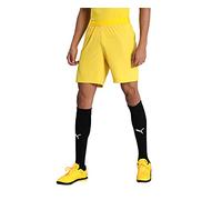 Puma teamFINAL 21 Knit Shorts Short Homme Cyber Yellow FR : XL (Taille Fabricant : XL)