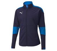 Puma Veste de survêtement Teamfinal 21 Sideline Homme – Peacoat/Electric Blue Lemonade – L