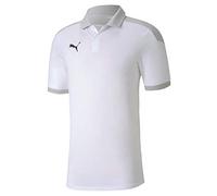 Puma teamFINAL 21 Sideline Polo Polo Shirt Puma White/Gray Violet FR : L (Taille Fabricant : L)