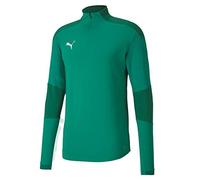 Puma teamFINAL 21 Training 1/4 Zip Top Pull Homme Pepper Green/Power Green FR : L (Taille Fabricant : L)