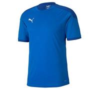 Puma Teamfinal 21 Training Jersey T-shirt Homme, Electric Blue Lemonade-Team Power Blue, L
