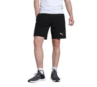 PUMA teamFINAL Casuals Shorts, Short en Maille Adultes Unisexes, PUMA Black-PUMA Silver, 658538