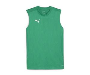 PUMA Teamfinal Maillot d'entraînement SL Tee Mixte, Vert Sport Argent, S