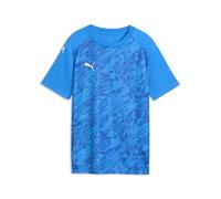 PUMA teamFINAL Maillot Graphique Jr, 152, Electro Royal White Team Royal