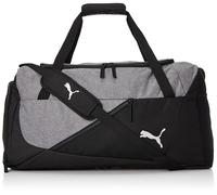 PUMA Teamfinal Teambag M Sac de Sport Mixte, Noir/Gris Chiné Moyen, Taille Unique