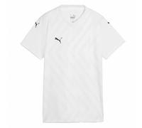 PUMA teamGLORY Jersey WMNS Maillot de Foot, White Black, S Adultes Unisexes