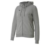 Puma teamGOAL 23 Casuals Hooded Jac Veste De Survêtement Femme, Medium Gray Heather, S