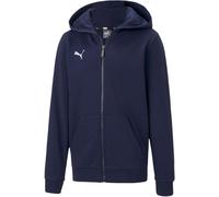 Puma Teamgoal 23 Casuals Zip Hoodie Peacoat 7-8 (S) Male