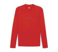 PUMA teamGOAL Baselayer Tee LS, T-Shirt Performance Adultes Unisexes, PUMA Red-Fast Red, S