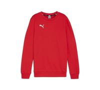 Puma Sweat-shirt teamGOAL Casuals col rond en tricot rouge/blanc Taille 140 garçon