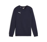 Puma Sweatshirt enfant teamGOAL Casuals col rond en tricot Bleu 6 ans