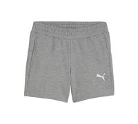 PUMA teamGOAL Casuals Shorts WMN tricoté Unisex, Medium Gray Heather White, XL