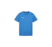 PUMA Teamgoal Casuals T-Shirt pour Femme Tee Mixte, Bleu Ignite-Blanc