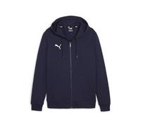 Puma Veste à capuche Teamgoal Casuals Garçon Transpiration Puma Navy-Puma Blanc 164 EU