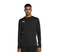 PUMA teamGOAL LS Jersey Maillot de Foot Adultes Unisexes, Black White-Strong Gray, XXL