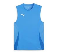 PUMA Maillot sans Manches Teamgoal Football Mixte, Limonade Bleu électrique Blanc Team Royal, XXL
