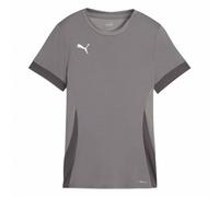 PUMA teamGOAL Matchday Jersey WMNS, Maillot de Foot Adultes Unisexes, Cast Iron-PUMA White-Shadow Gray,