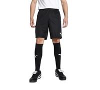 Puma Short teamGOAL – en maille adultes unisexes – Noir/Blanc 705752