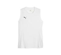 PUMA Teamgoal Sleeveless Jersey WMN Tee Mixte, Blanc Noir-Plume Gris, S