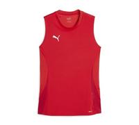 PUMA Teamgoal Sleeveless Jersey WMN Tee Mixte, Rouge Blanc-Rouge Rapide, M