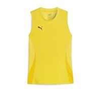 PUMA teamGOAL Sleeveless Jersey WMNS Tee, Jaune Plus Rapide-Noir-Jaune Sport, S Mixte