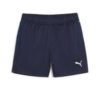 PUMA teamGOAL Training Short WMN, Short en Maille Adultes Unisexes, PUMA Navy-PUMA White-Persian Blue, 658645