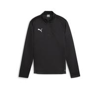 Puma Top d'entraînement teamGOAL Jr Fermeture éclair 1/4 Noir/Blanc 140