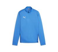 PUMA Teamgoal Training Top Jr Fermeture Éclair 1/4 Haut ajusté Mixte, Ignite Blue White Team Royal, 116