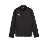 PUMA Teamgoal Veste d'entraînement Jr survêtement, Noir Blanc-Gris foncé Plat, 128 Mixte