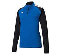 PUMA teamLIGA 1/4 Zip Top Tricot, Bleu Électrique, S Homme