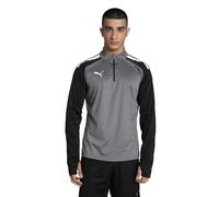Puma TeamLIGA 14 Zip Top Sweater Mens, Smoked Pearl White, 3XL