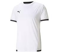 PUMA Teamliga Jersey Shirt Homme, Puma Blanc- Puma Noir, M