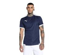 PUMA Teamliga Jersey Shirt Homme, Peacoat-Puma White, M