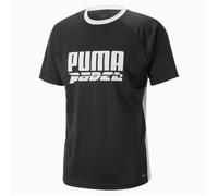 Puma Teamliga Logo Short Sleeve T-shirt Noir S Homme