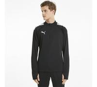 PUMA Homme Teamliga Haut Zippé 1/4 Pull, Puma Black-puma White, M EU