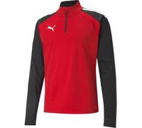 Puma Teamliga Quarter Zip Top Fleece Mens Rouge M Male